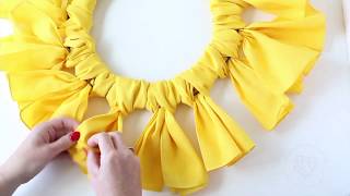 Sunflower Bandana Wreath [upl. by Jeuz]