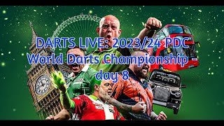 🔴Paddypower Worldchampionship Darts 2024  Day 8  Afternoon  full match🔴 [upl. by Htenay]