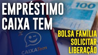 EMPRÉSTIMO CAIXA TEM E BOLSA FAMÍLIA Disponíveis Caixa esclarece [upl. by Soph]