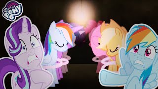 MLP React to The Friendship Test WHAT THE HAY [upl. by Amsaj]