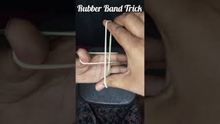 Rubber Band Trick 😱💯  Rubber magic trick  sudeshtutorial challenge tutorial [upl. by Daegal]