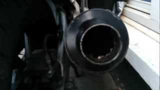 Cbr 600 f2 debaffled  derestricted exhaust [upl. by Aihsital157]