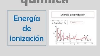 Energía de ionización [upl. by Duaner]