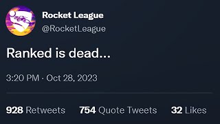 Rocket League Has A Serious Rank Issue [upl. by Sew889]