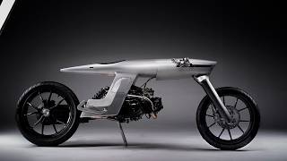 Bandit9 EVE Odyssey V2 the scifi motorcycle made from spacegrade aluminum [upl. by Octavian]