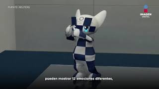 Robots de las mascotas olímpicas bailan al ritmo de las emociones [upl. by Kcirdle]