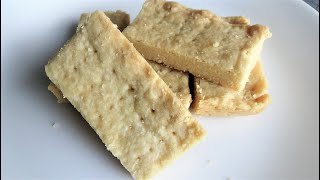 Easy Scottish Shortbread  3 Ingredients [upl. by Inaliel651]