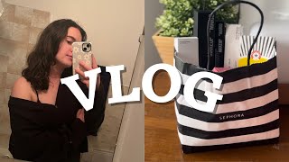 VLOG haul vente Sephora  éclipse 💄🌓 [upl. by Hgielime]