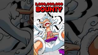 Luffy’s Bounty Over The Years  One Piece [upl. by Manvil]