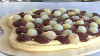 Galette PoireChocolat┃Recette du Chef Cyril RouquetPrévost [upl. by Jereld]