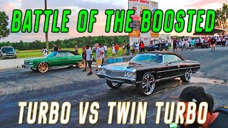 DONKMASTER VS CORTLAND FINNEGANS TWIN TURBO 75 DONK  Stuntfest 2k17 Donk Shootout [upl. by Tad]