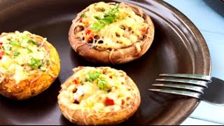 Stuffed Portobello Mushrooms [upl. by Jc324]