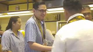 Bam Aquino visits the Bunyog Natl Convention and Special Congress during Ronald Llamas speech [upl. by Adolpho]