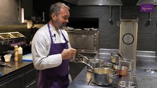 Cours de cuisine avec Christophe Aribert [upl. by Sapowith]