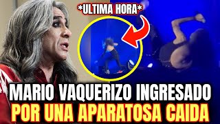 🔴Mario Vaquerizo TRASLADADO al HOSPITAL tras CAERSE del ESCENARIO en PLENO CONCIERTO [upl. by Atikal370]