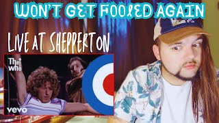 Drummer reacts to quotWont Get Fooled Againquot Live Shepperton Studios by The Who [upl. by Clute]