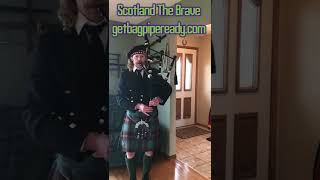 Start with the Practice Chanter to Learn How to Play Scotland The Brave On the Bagpipes [upl. by Fleck]