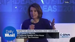 Original video of Nancy Pelosi speaking at 2019 CAP conference [upl. by Arella]