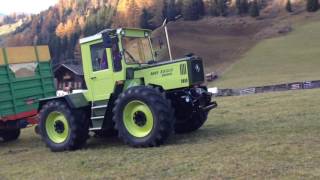 Mb Trac 1000 mit Hackschnitzel [upl. by Avad]