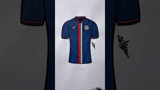 PSG Jersey ASMR psg futbol futebol football soccer neymar mbappe satisfying coloring asmr [upl. by Ellimaj]