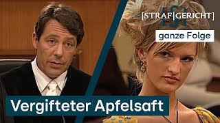 Versuchter Mord und giftige Intrigen  Das Strafgericht [upl. by Ronnie368]