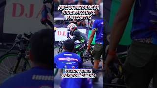 NGERI‼️PECAH REKOR LAGI NINJA FFA TEKNO TUNER TEMBUS 96 DETIK shortvideo dragrace teknotuner [upl. by Ayor620]