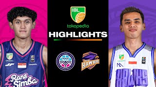 Highlight Rans Simba Bogor vs Tangerang Hawks Basketball  June 8 2024 IBL Tokopedia 2024 [upl. by Xena]