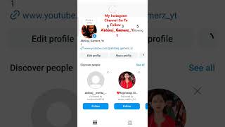 My Instagram Channel Go To Follow gaming funny freefire abhirajgamerzyt [upl. by Llebanna]