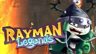 Rayman Legends 100 Guide  Teensies in Trouble Rescue Elysia  Dungeon Chase [upl. by Raddi]