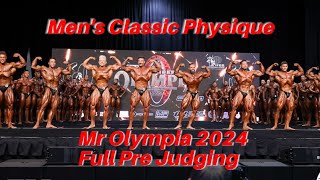 Mr Olympia 2024 Classic Physique Prejudging First Call mrolympia classicphysique cbum [upl. by Donadee843]