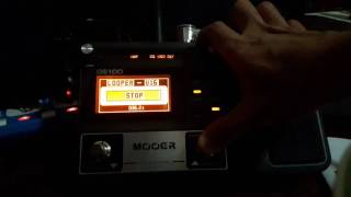 แนะนำ Looper ใน MOOER GE 100 guitar effect by Boon [upl. by Charpentier326]