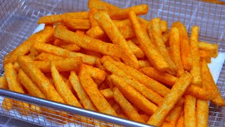 How To Make French Fries At Home  Super Crispy And Very Delicious [upl. by Hammel]