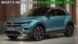 2025 Volkswagen TRoc  The 2025 Volkswagen TRoc Review [upl. by Adiam835]