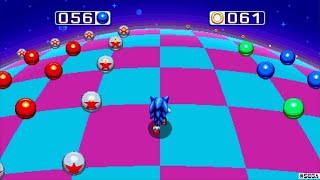 Sonic Mania Old Mania Blue Spheres Level Part 3 [upl. by Annyrb]