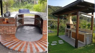 40 Diseños de ASADORES de LADRILLO para patios y balcones [upl. by Tegan504]