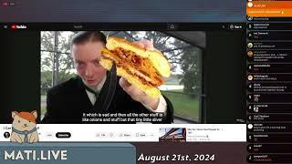 Arbys tried to kill ReviewBrah  Mad at the Internet August 20 2024 [upl. by Adaminah809]