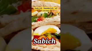 Sabich Sandwich of Israel shorts ytshorts youtubeshorts [upl. by Hpeseoj]