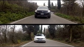 2014 VOLVO XC60 VS V60  TEST DRIVE D4 DRIVEE 181 CV [upl. by Llebanna]