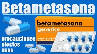 BETAMETASONA para que sirve efectos dermatitis eczema prurito despellejamiento de la piel [upl. by Yllier]