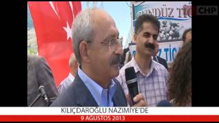 KILIÇDAROĞLU NAZIMİYEDE 09082013 [upl. by Aun]