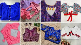 50  New Model Blouse Back Neck Designs  Latest Blouse Designs Blouse Neck Designs blousestudio [upl. by Kerge]