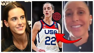 Diana Taurasi CHECKS reporter with Caitlyn Clark comparison to her [upl. by Eardnaed740]