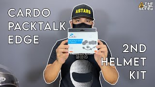 Cardo Packtalk Edge  2nd Helmet Kit  HJC i30 install [upl. by Bink]