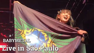 BABYMETAL Live in São Paulo Multicam [upl. by Mame]