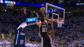 Spurs  Thunder 112107  finale regulation and OT  Game 6  western finals 2014 [upl. by Calvert]