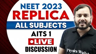 Complete Subject Mock Test for NEET 2023  Test 1  NEET AITS [upl. by Lafleur839]