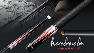 KONLLEN Carbon Fiber Pool Cue Stick Real Inlay Billiard Cue 13mm Tip Low Deflection Technology [upl. by Llain]