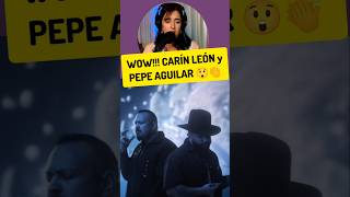 ¡Qué dúo😲Lamentablemente Carin Leon y Pepe Aguilar reaccion  VOCAL COACH reacciona [upl. by Arries]