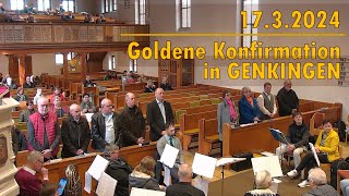 Goldene Konfirmation 1732024 [upl. by Eldnik]