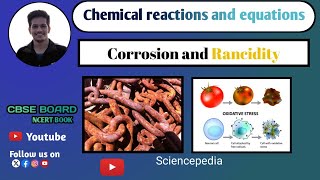 Corrosion and Rancidity  Chemical reactions and equations  Class 10th  CBSE  NCERT  cbse [upl. by Dlareme877]